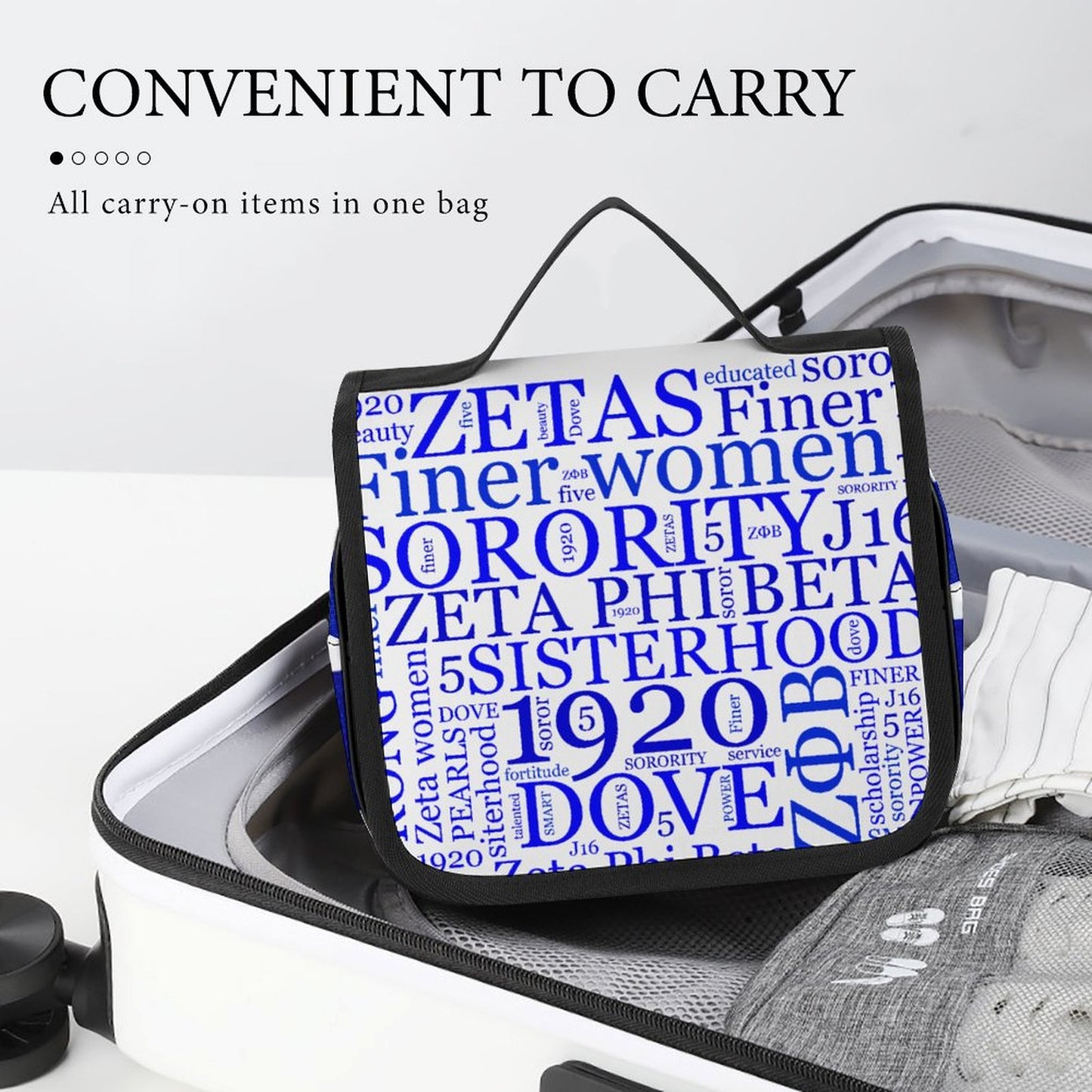 Full Print Toiletry Bag