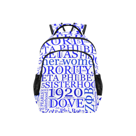 Zeta Word Multifunctional Backpack (Model 1731)