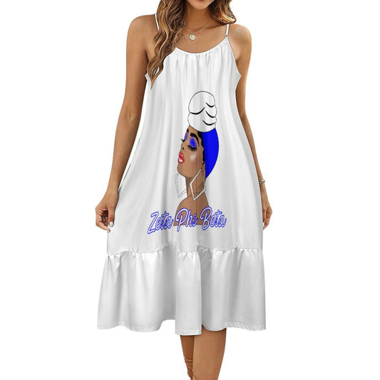 Suspender Sleeveless Dress Suspender skirt