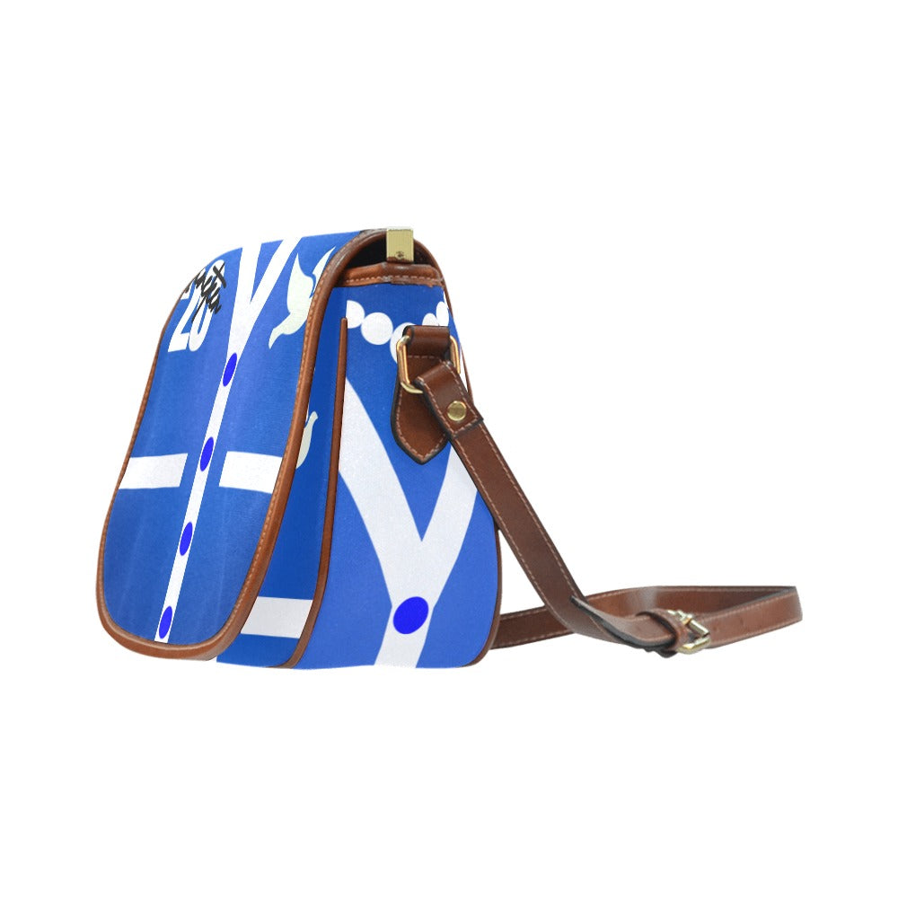 1920 Zeta Purse Saddle Bag/Small (Model 1649) Full Customization