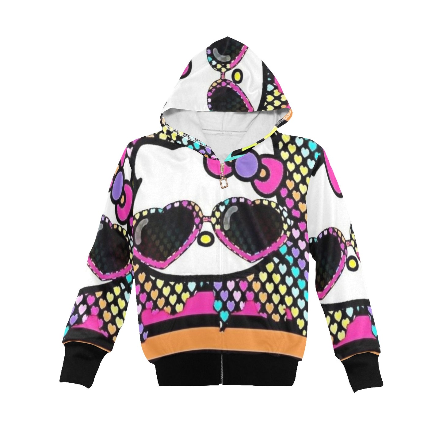 Hello Kitty Jacket Big Girls' Zip Up Hoodie