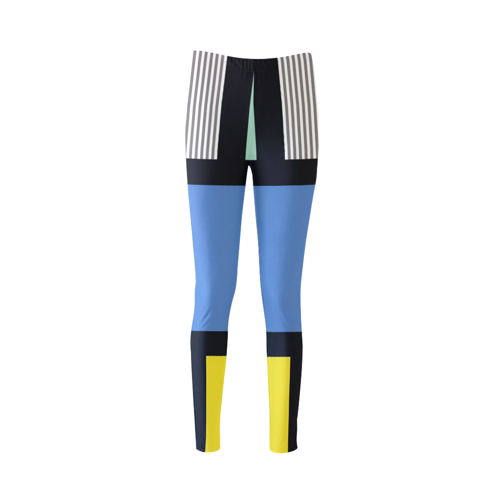 Grid Cassandra Women's Leggings (Model L01)