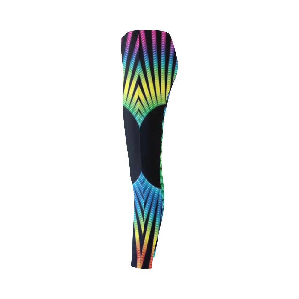 Colorful Digital Art Cassandra Women's Leggings (Model L01)