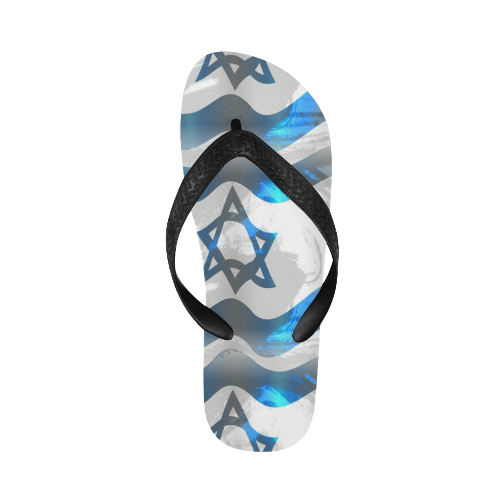 Seamless Pattern Flip Flops for Men/Women (Model 040)