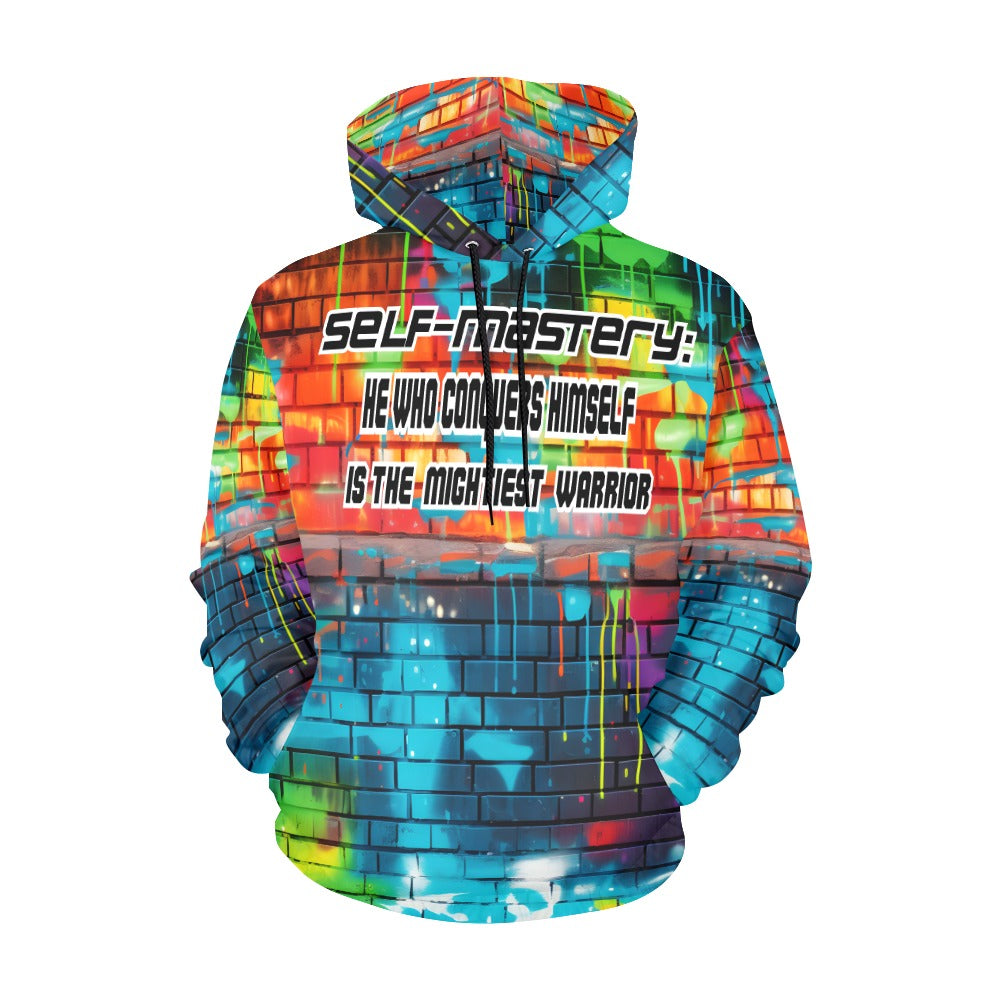 Self-mastery sweatshirt All Over Print Hoodie for Men