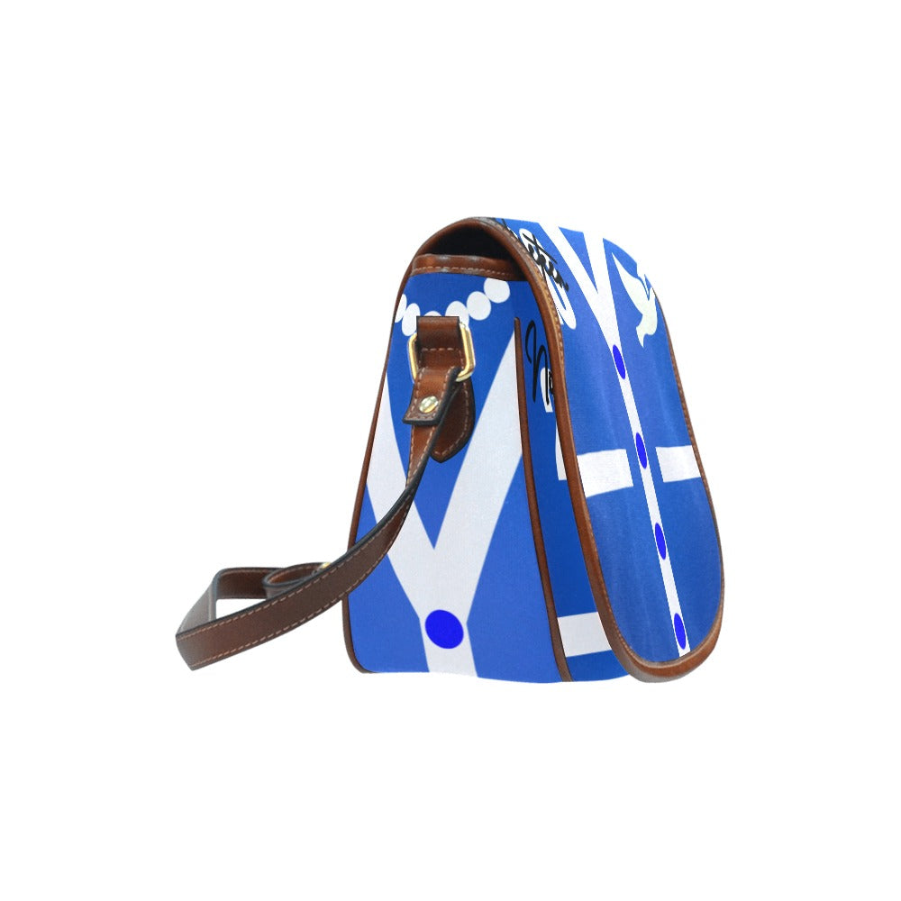 1920 Zeta Purse Saddle Bag/Small (Model 1649) Full Customization