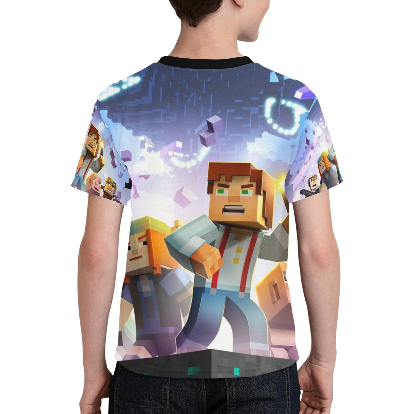 Minecraft All Over Shirt Kids' All Over Print T-shirt (Model T65)