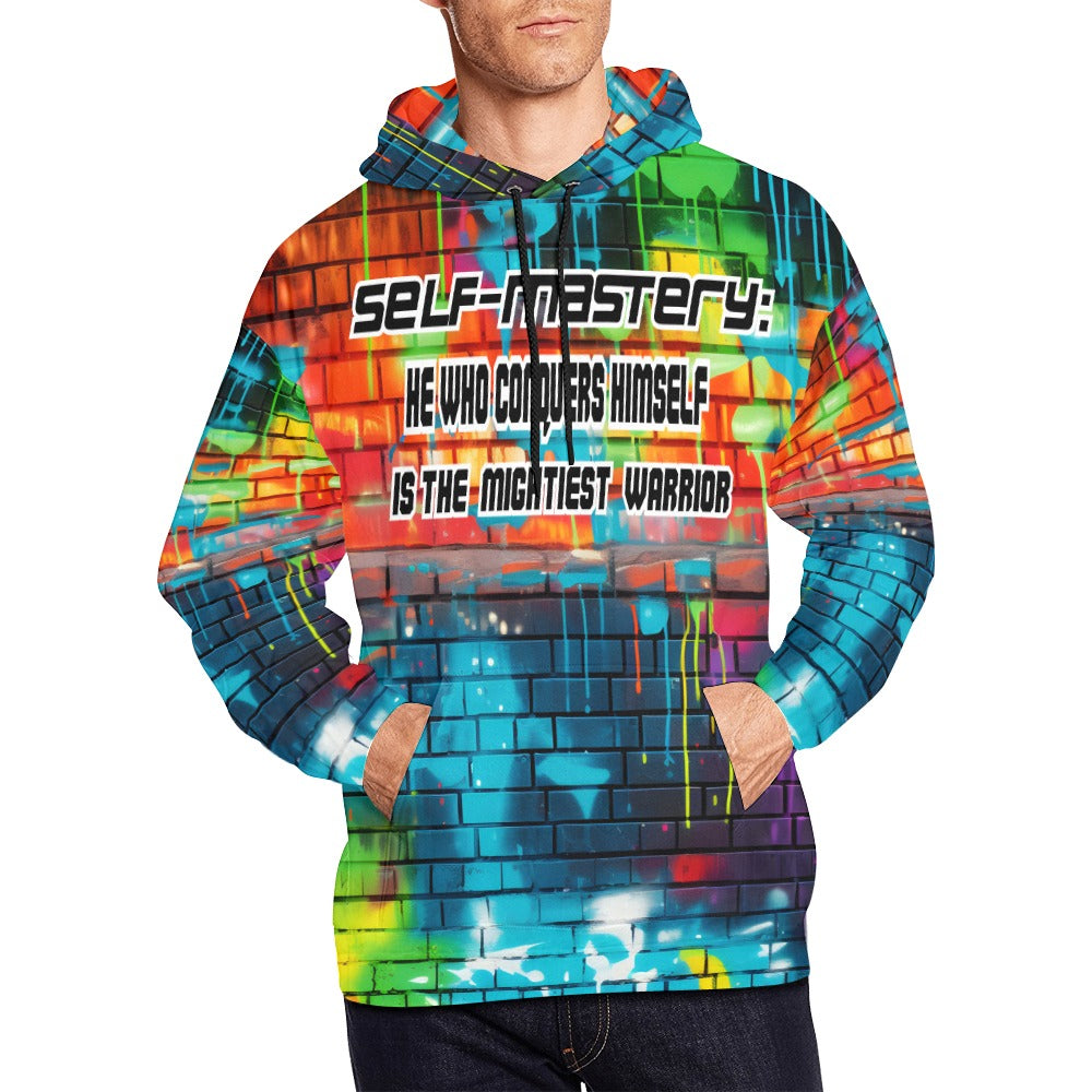 Self-mastery sweatshirt All Over Print Hoodie for Men