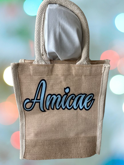 Natural Jute Tote Bag
