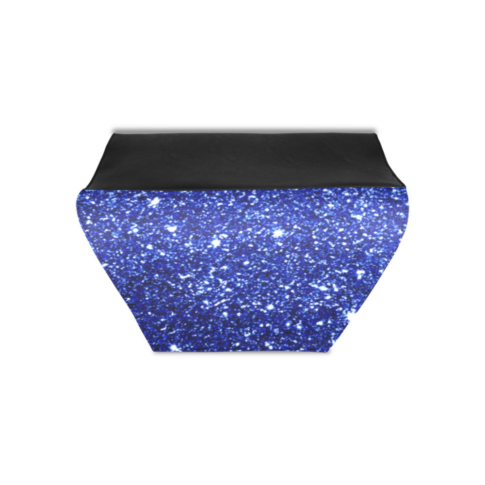 Royal Blue and White clutch Clutch Bag (Model 1630)