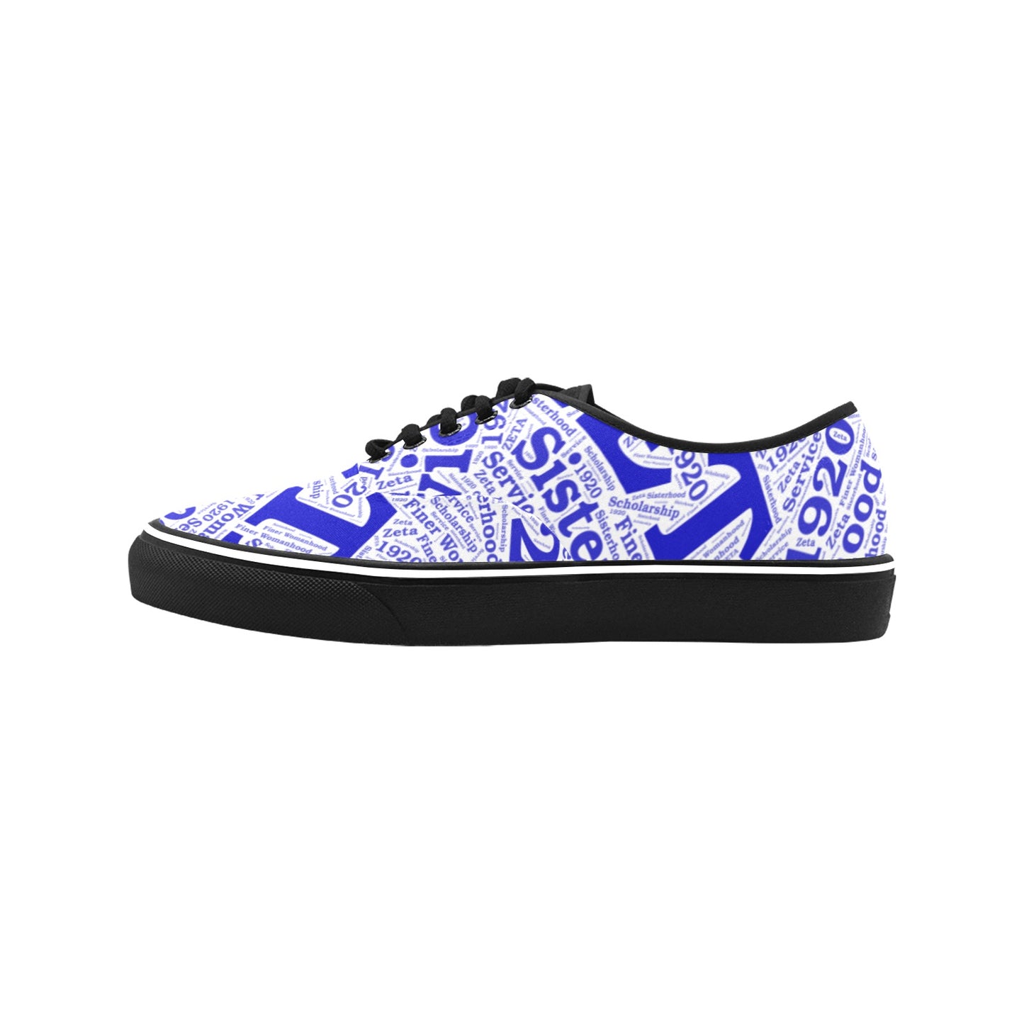 Zeta canvas low top Classic Women's Canvas Low Top Shoes (Model E001-4)
