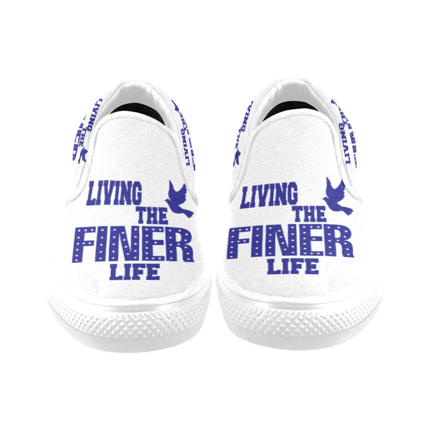 Zeta lofa's Women's Unusual Slip-on Canvas Shoes (Model 019)
