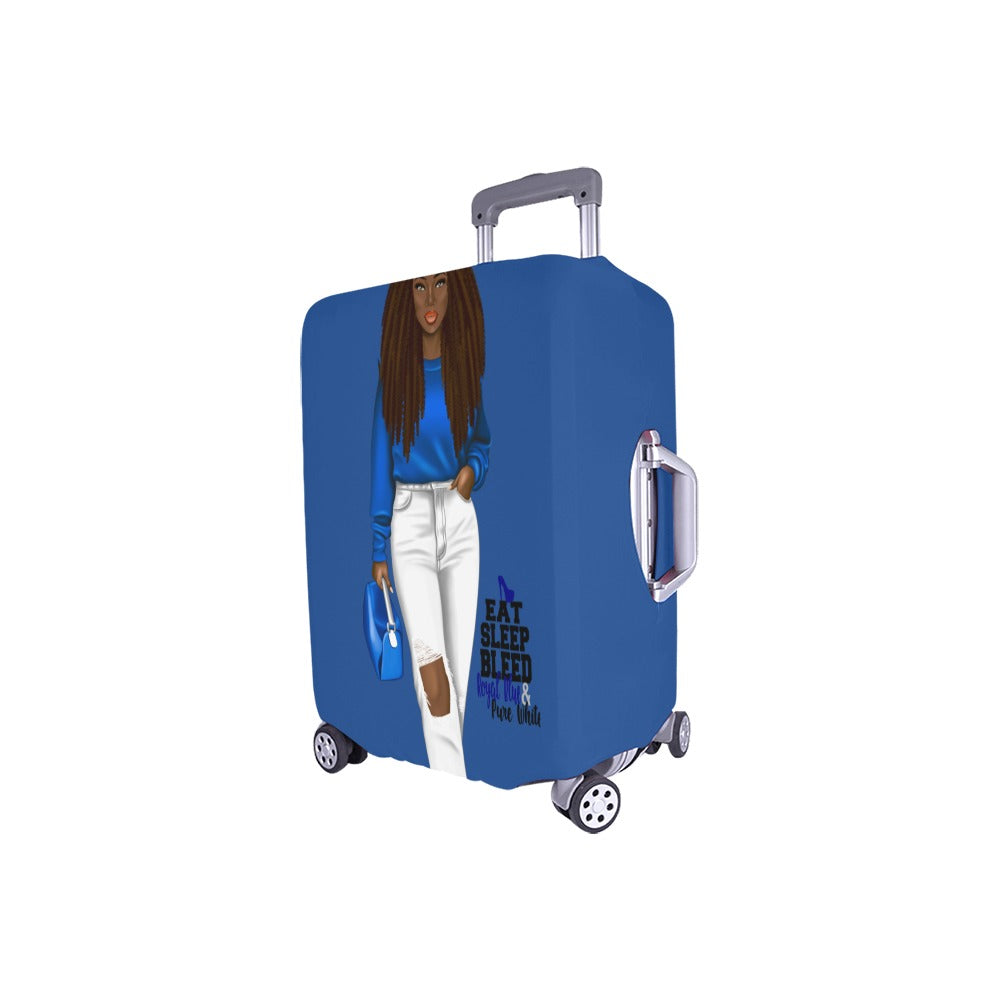 ZETA PHI BETA-23 Luggage Cover/Small 18"-21"
