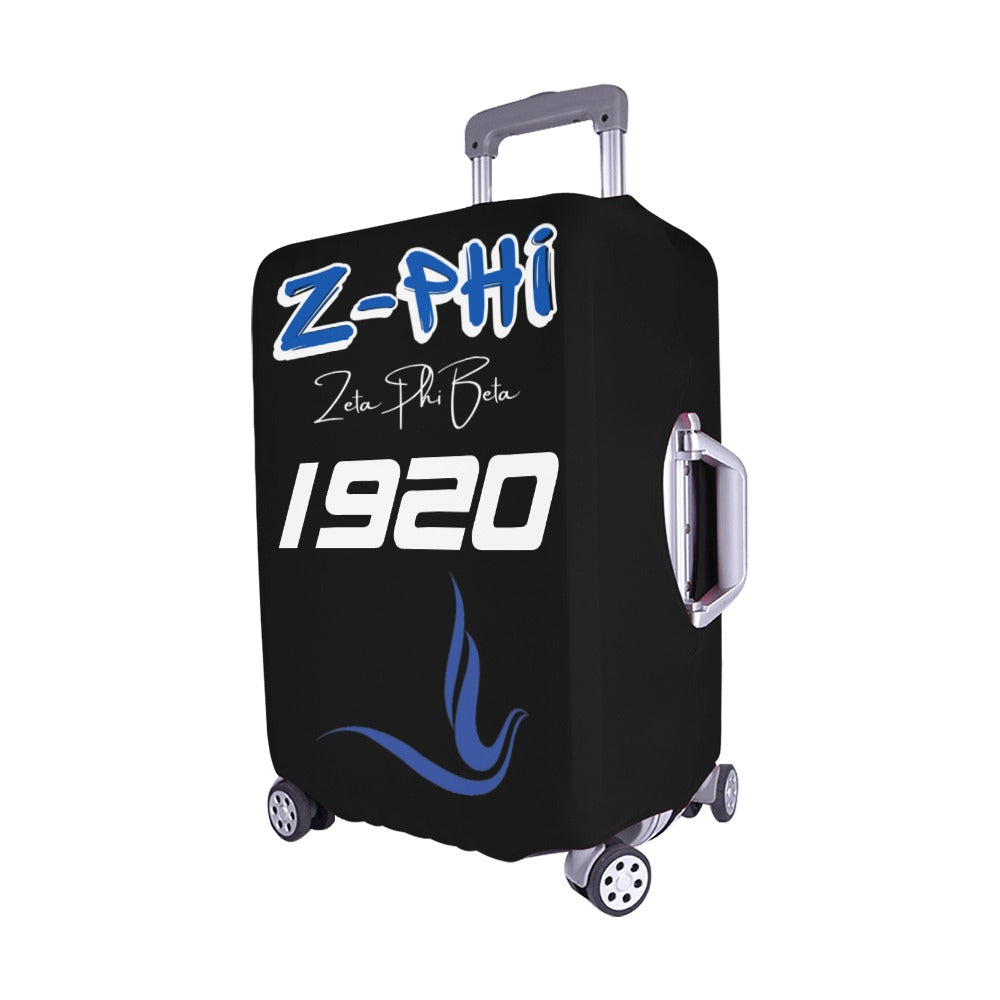 med black cover Luggage Cover/Medium 22"-25"