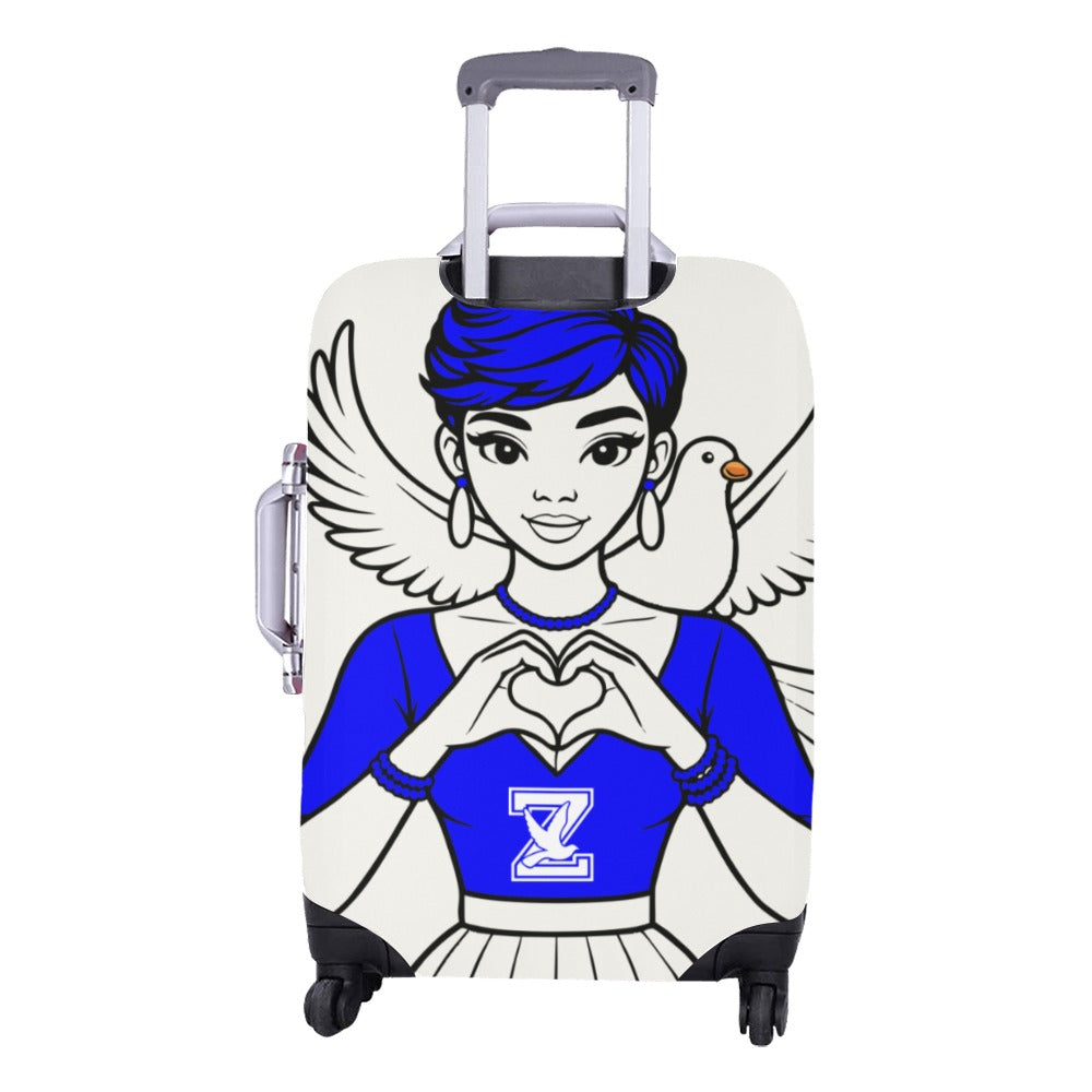 ZETA PHI BETA-2 Luggage Cover/Medium 22"-25"