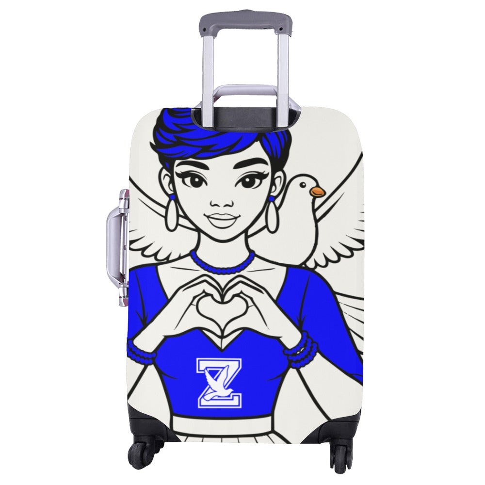 ZETA PHI BETA-2 Luggage Cover/Large 26"-28"