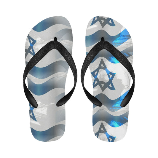 Seamless Pattern Flip Flops for Men/Women (Model 040)