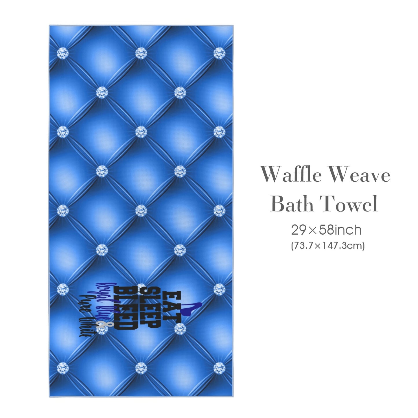 Waffle Weave Bath Towel 29×58inch