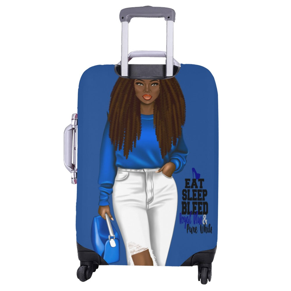 ZETA PHI BETA-23 Luggage Cover/Large 26"-28"