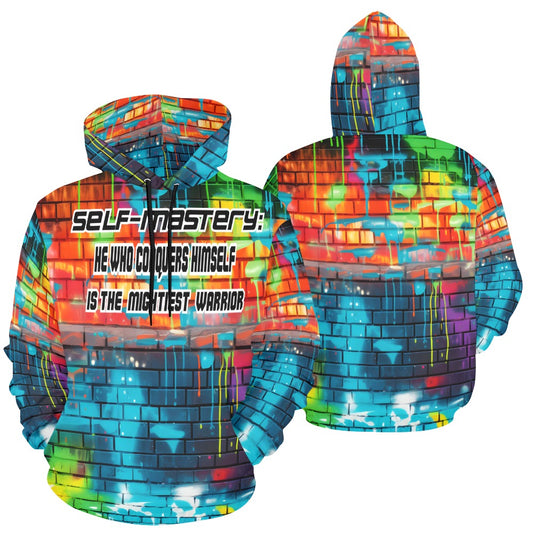 Self-mastery sweatshirt All Over Print Hoodie for Men